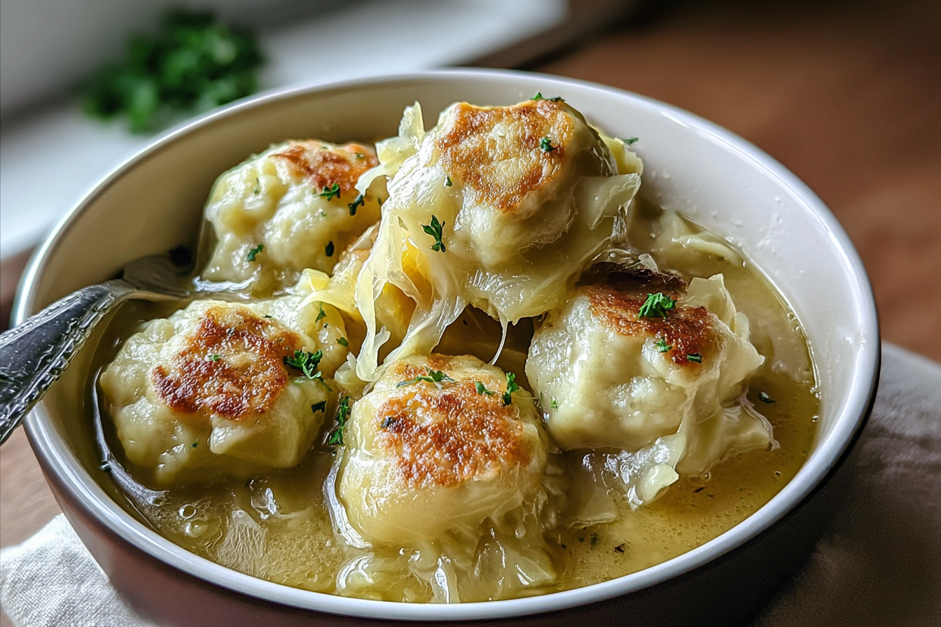German Cabbage And Dumplings Recipe With Classic Savory Flavors 6 German Cabbage And Dumplings