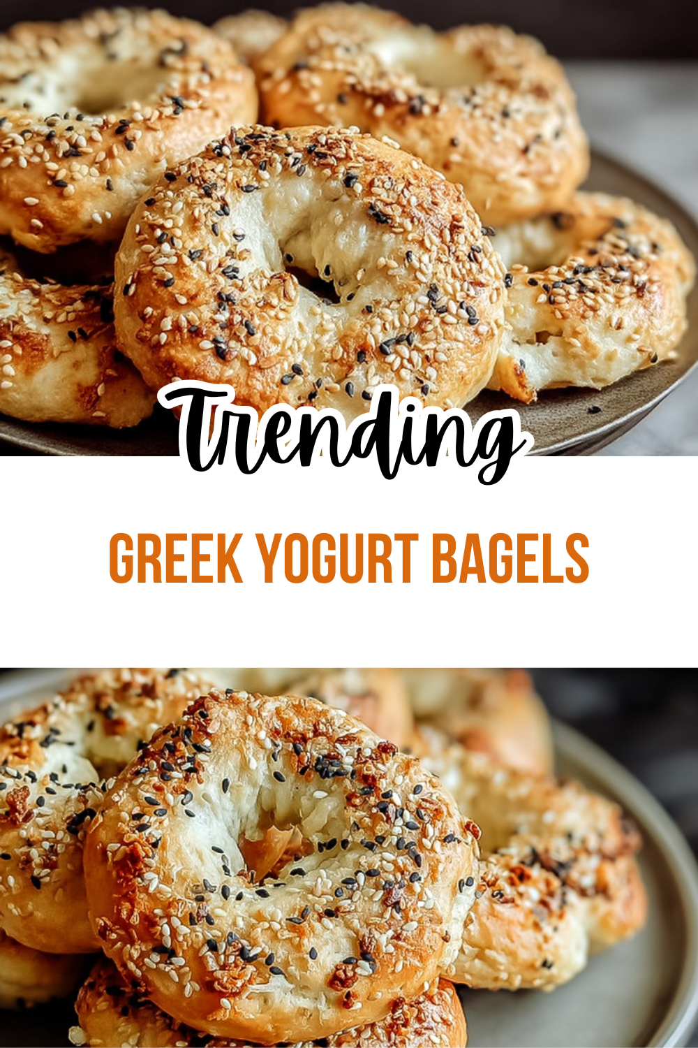Easy Bagel Recipe For Soft And Chewy Homemade Bagels 7 Greek Yogurt Bagels