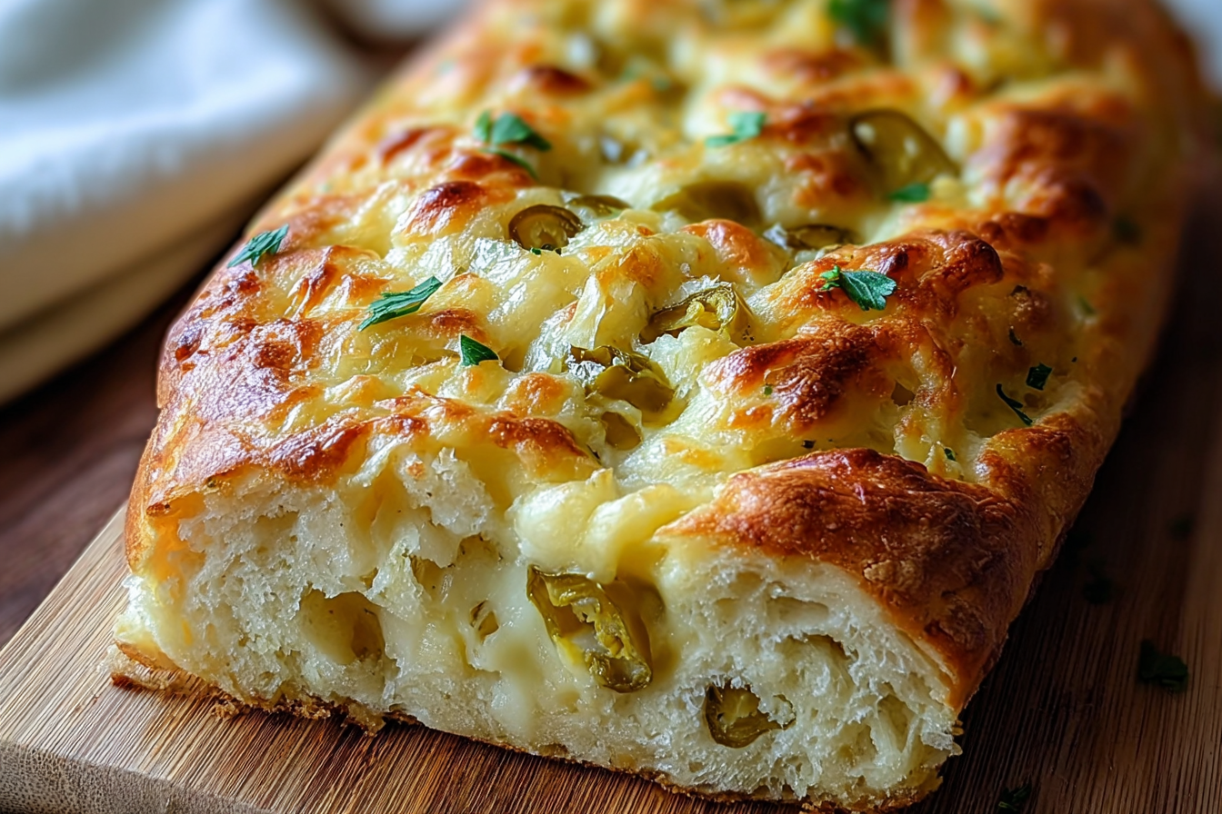 Green Chile Cheese Bread