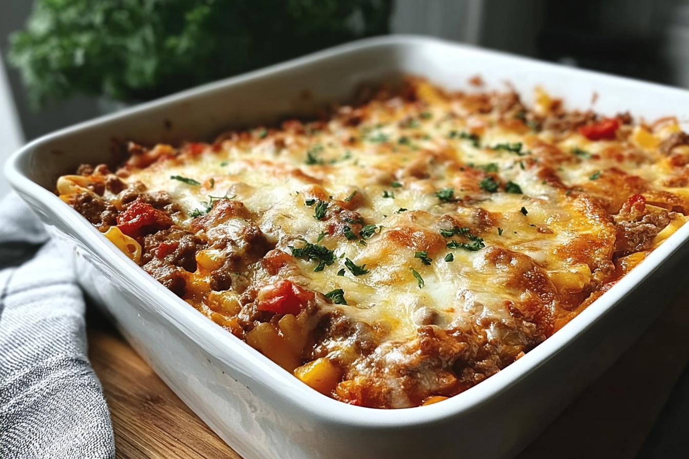Ground Beef Casserole Recipes For Easy, Flavorful Family Meals 6 Ground Beef Casserole