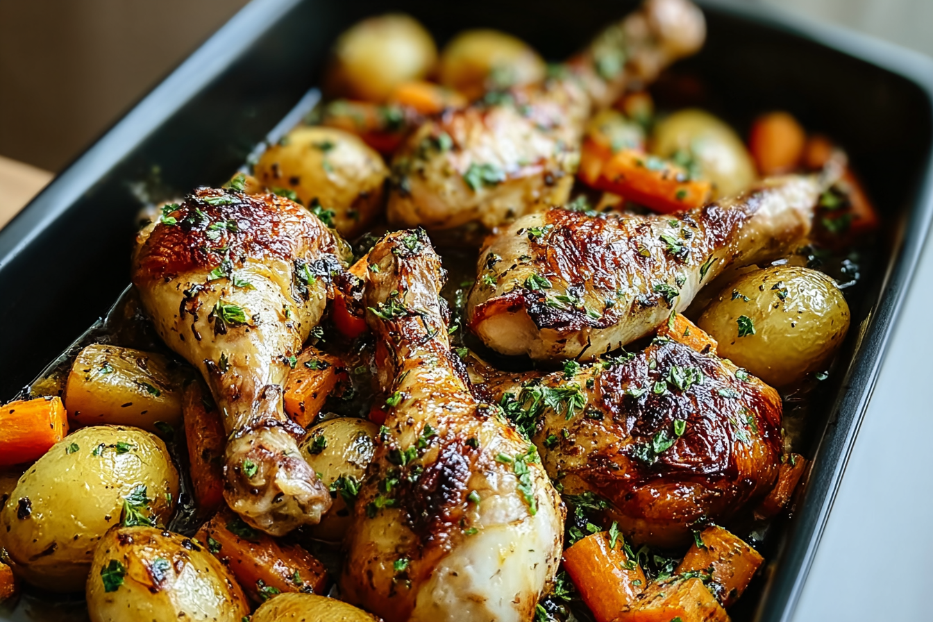 Herb Roasted Chicken Drumsticks