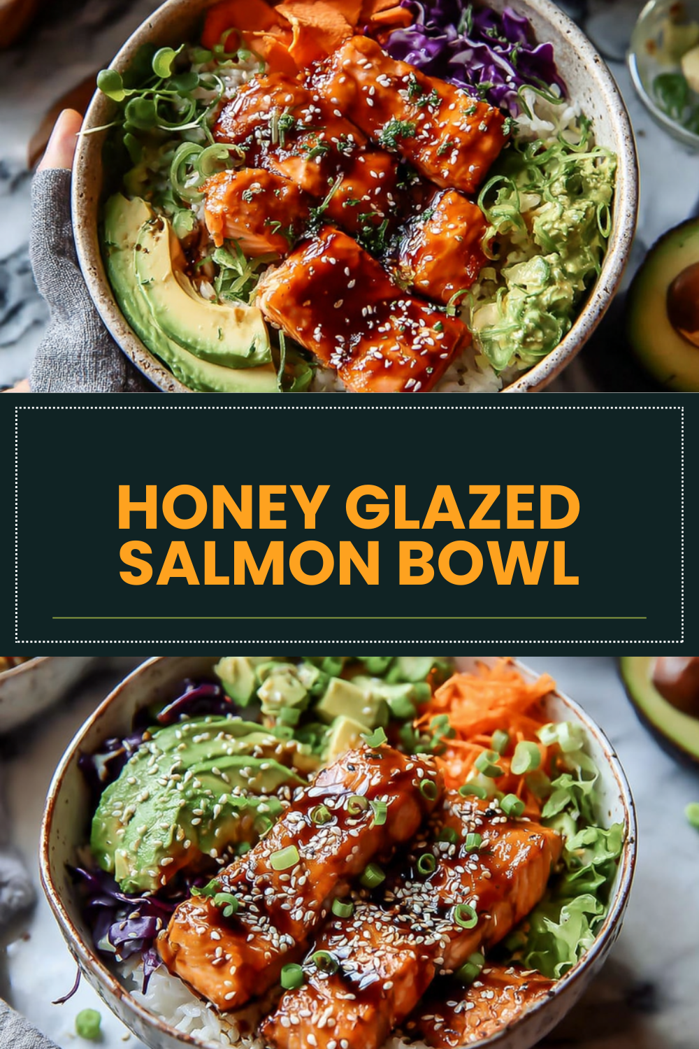 Honey Glazed Salmon Bowl