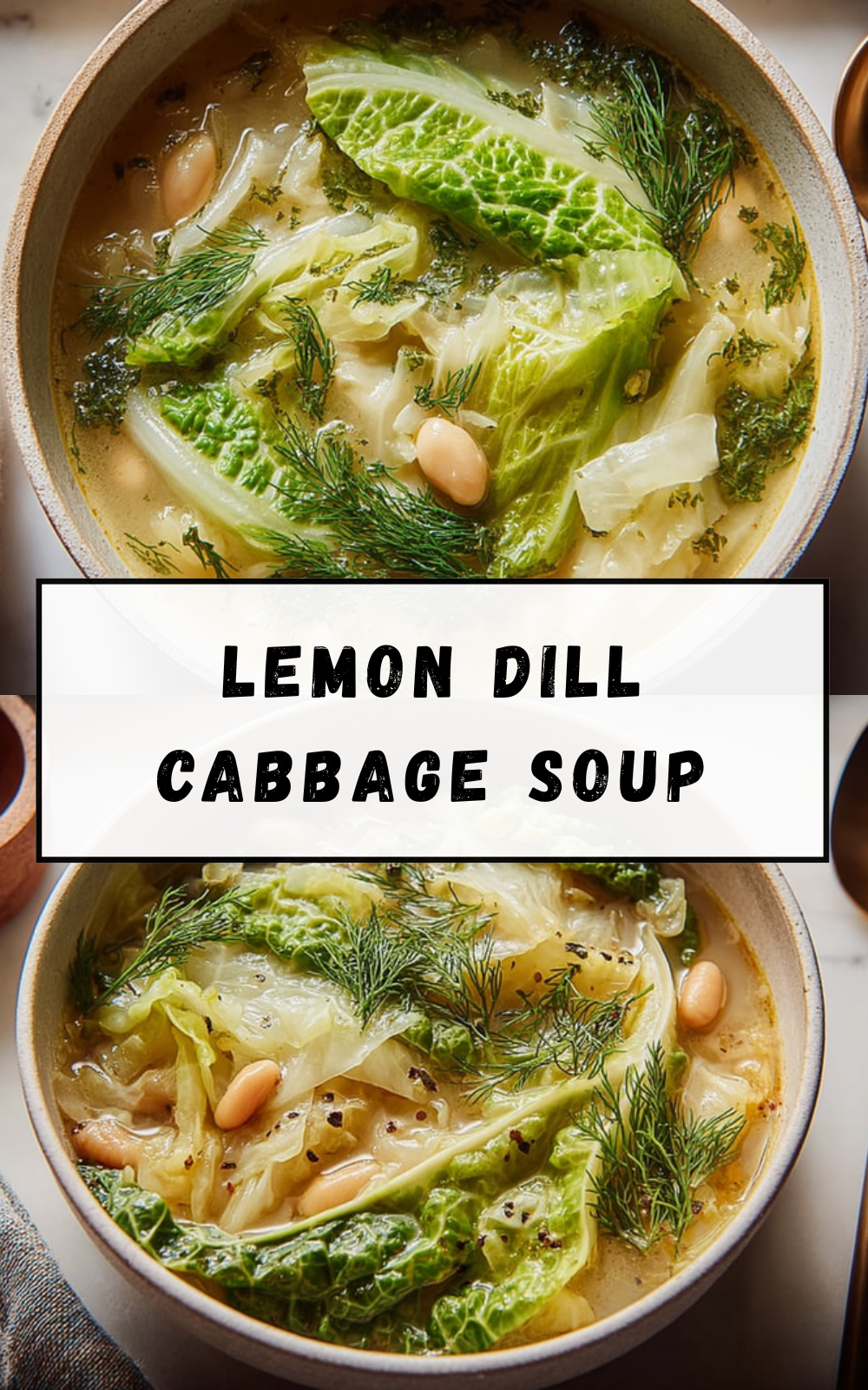 Lemon Dill Cabbage Soup