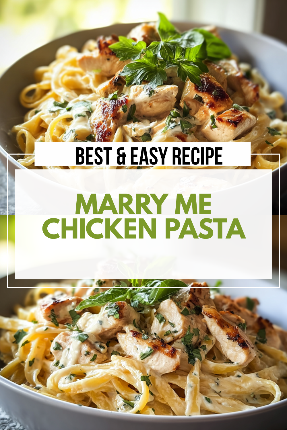 Marry Me Chicken Pasta