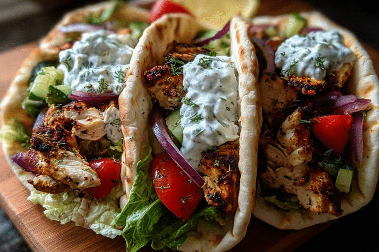 Mediterranean Chicken Gyros 33.Png