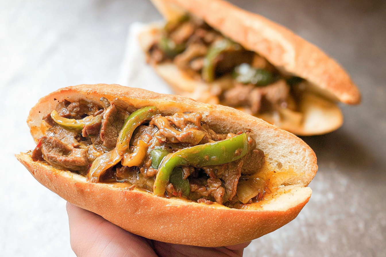 Mexi Cheesesteak Sandwiches Recipe With Bold Flavors And Cheesy Goodness 6 Mexi Cheesesteak Sandwiches