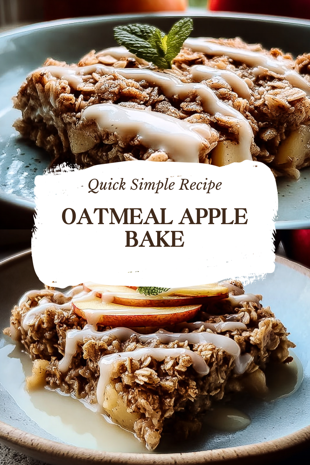 Oatmeal Apple Bake