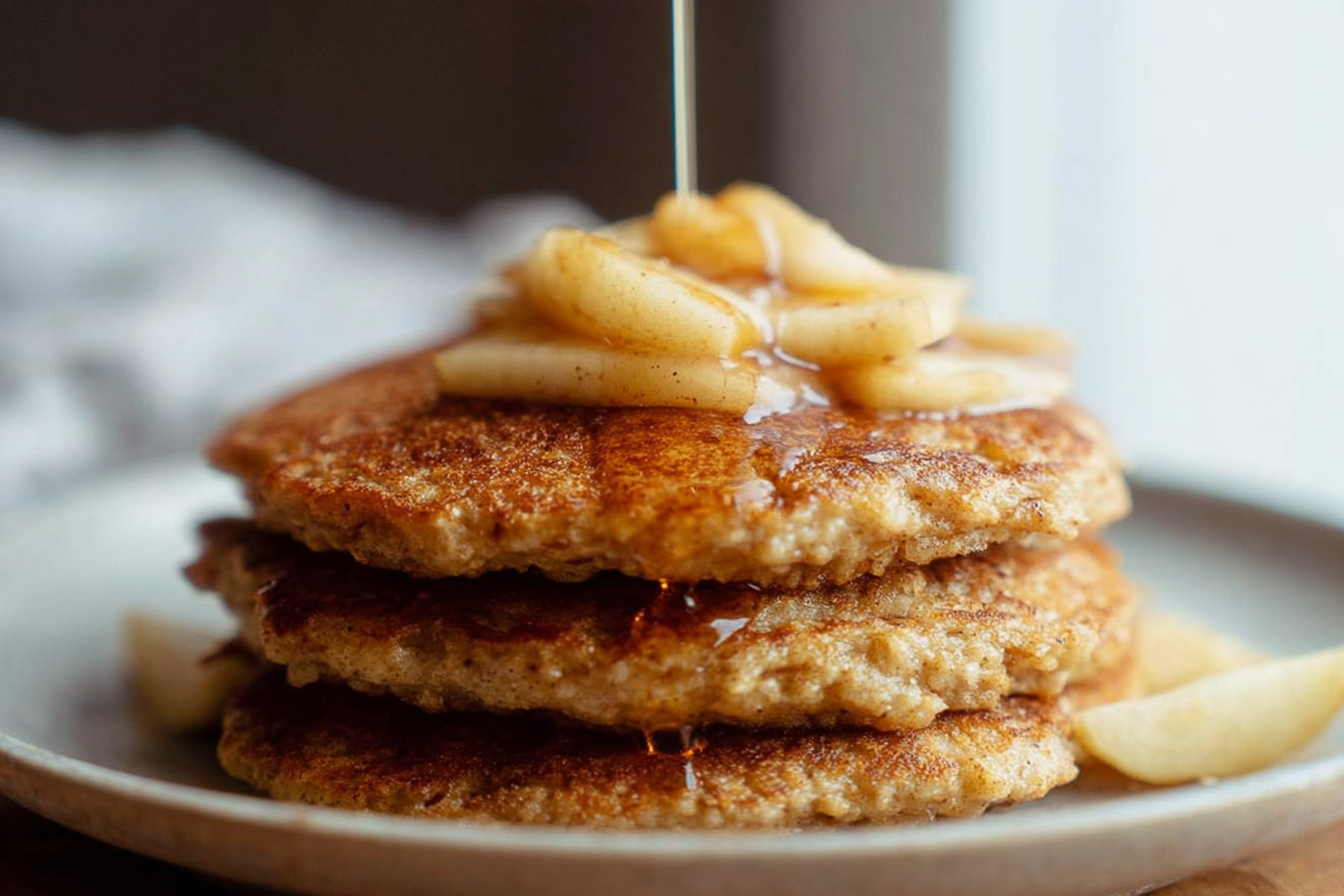 Oatmeal Apple Pancakes