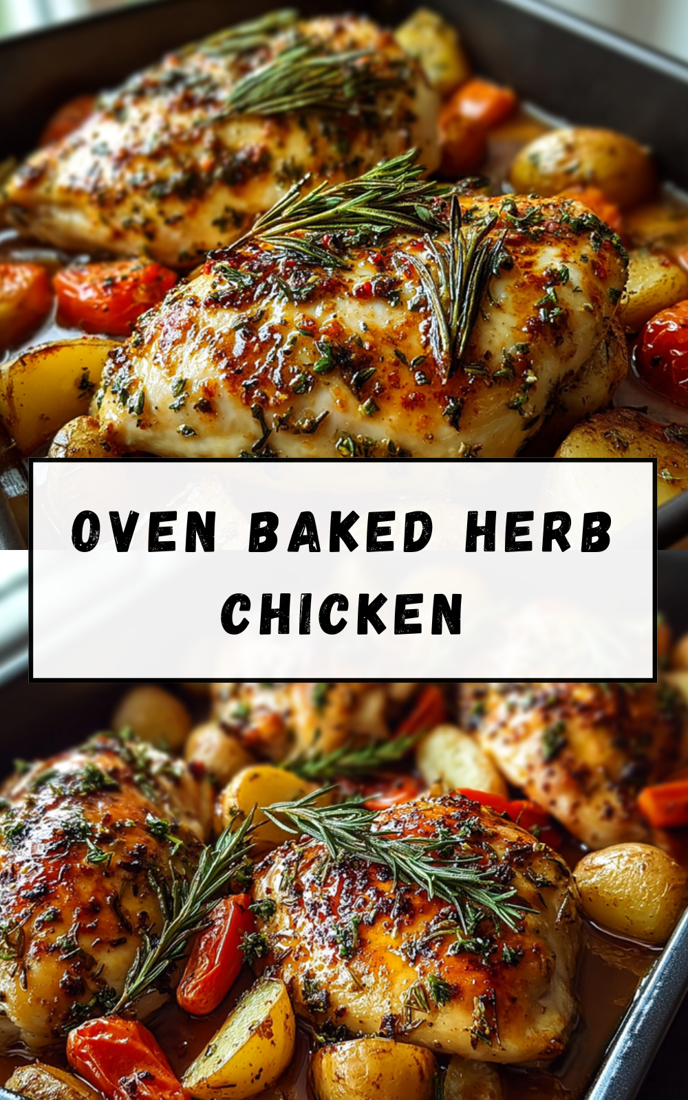 Oven Baked Herb Chicken
