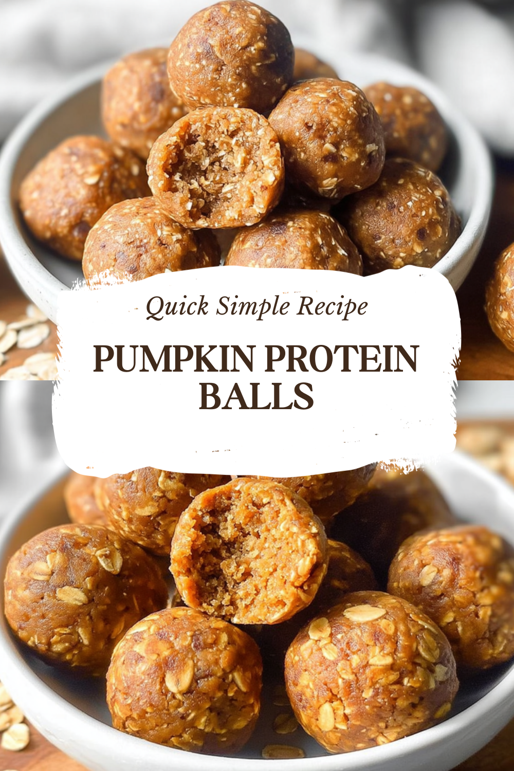 Pumpkin Protein Balls
