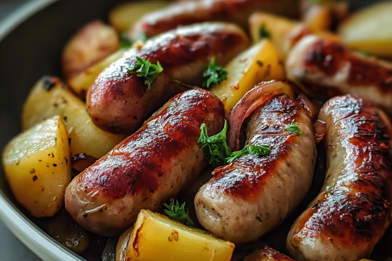 Roasted Sausages Potatoes 78.Png