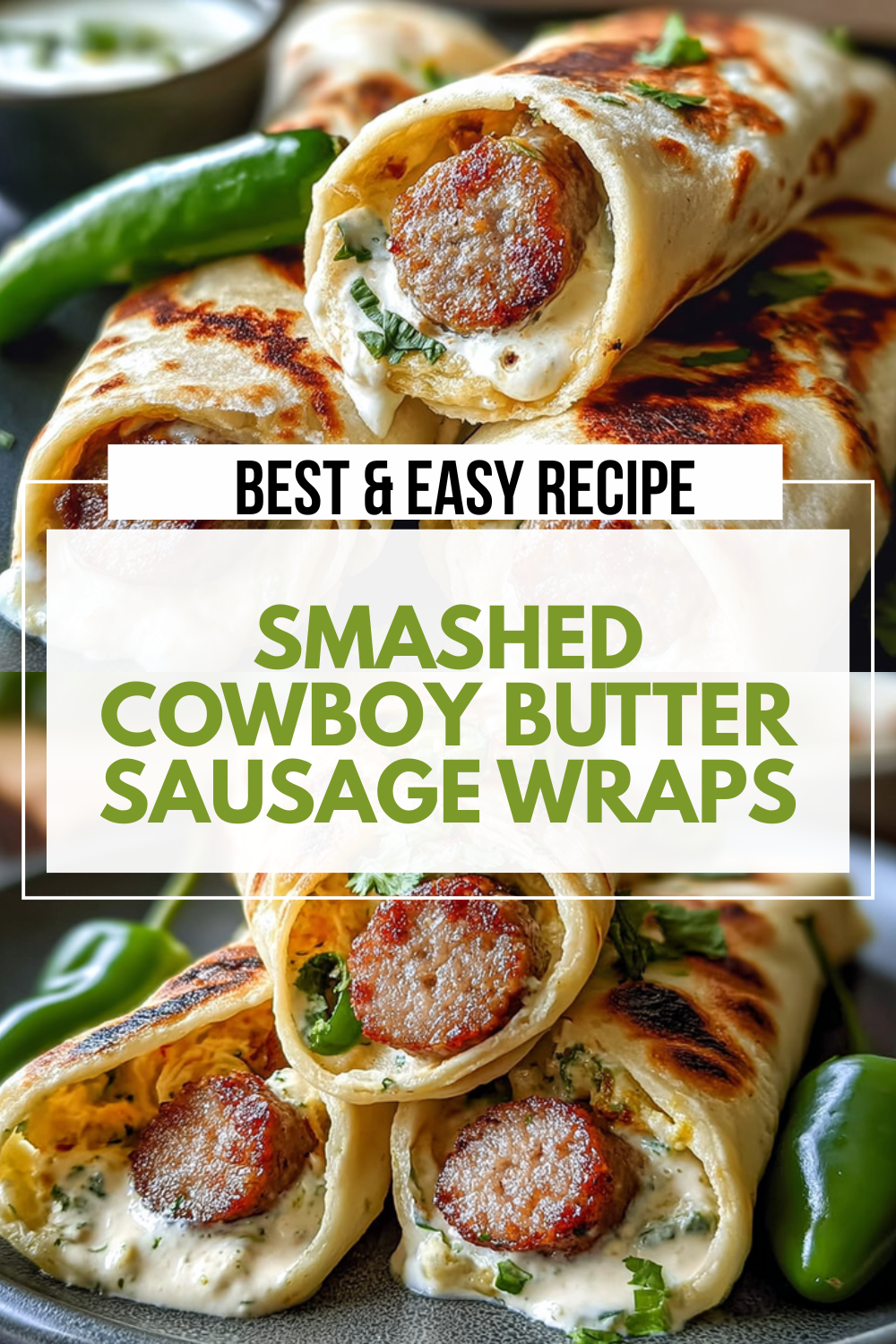 Smash Burger Tacos Recipe Ideas For Flavorful, Easy Meals 7 Smashed Cowboy Butter Sausage Wraps