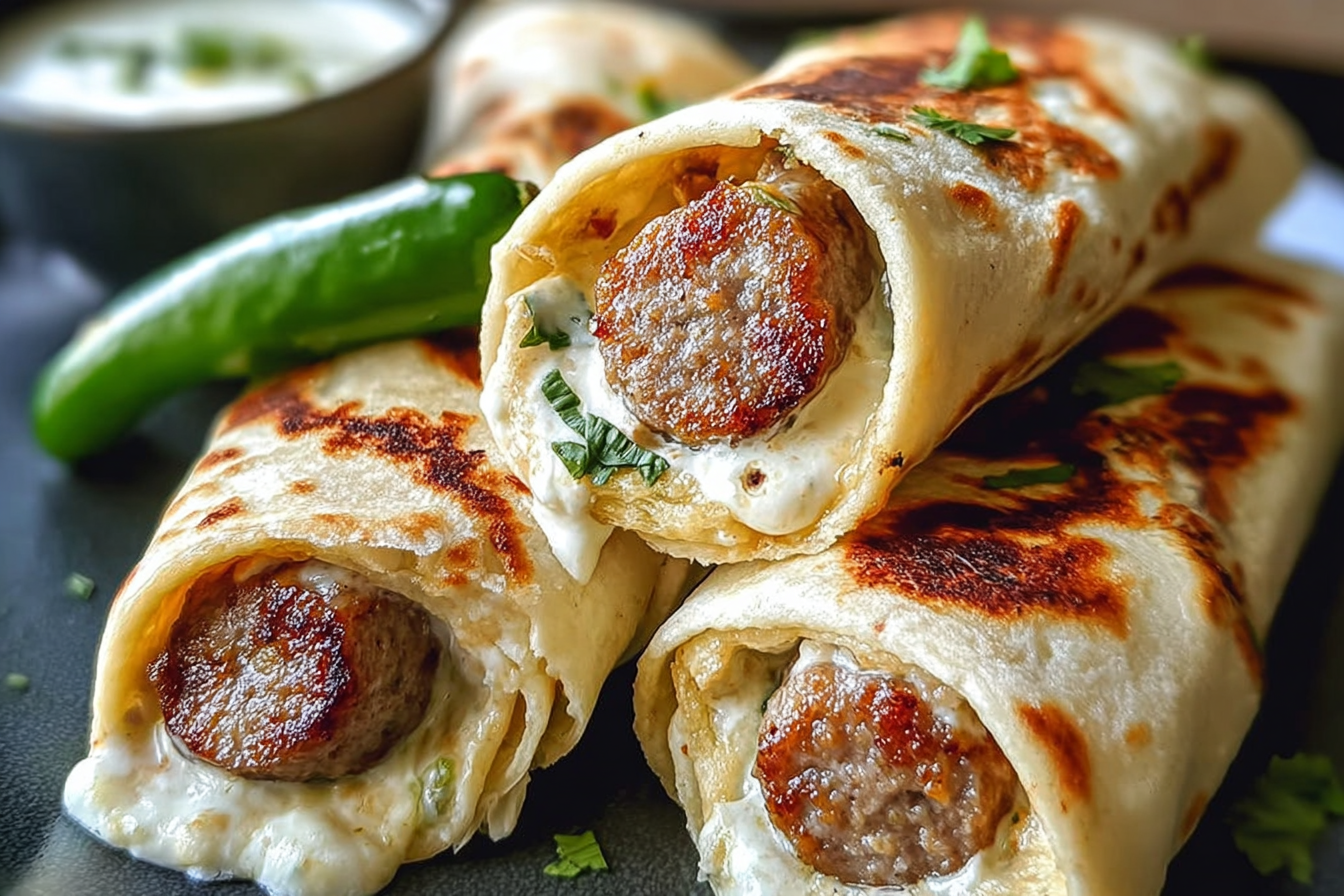 Smash Burger Tacos Recipe Ideas For Flavorful, Easy Meals 6 Smashed Cowboy Butter Sausage Wraps