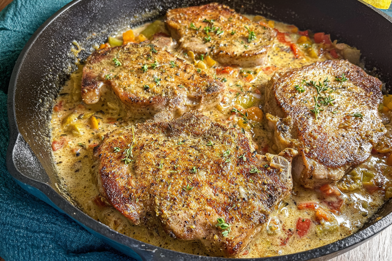 Smothered Pork Chops Recipe With Savory Gravy And Tender Juicy Flavor 6 Smothered Pork Chops