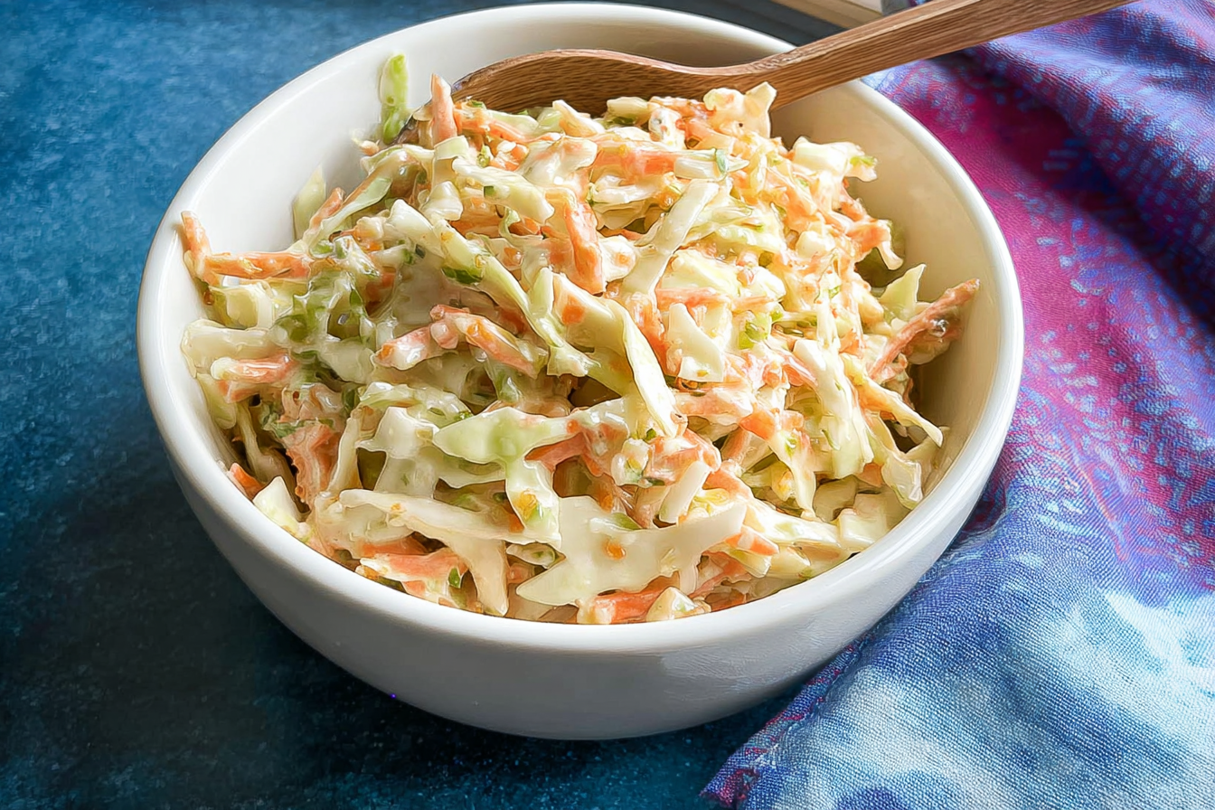 Spicy Coleslaw Recipe With Bold Flavors And Crisp Texture 6 Spicy Creamy Coleslaw