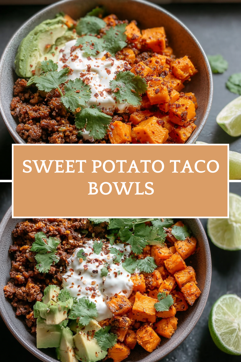 Sweet Potato Taco Bowl With Fresh Veggies And Zesty Seasoning 7 Sweet Potato Taco Bowls