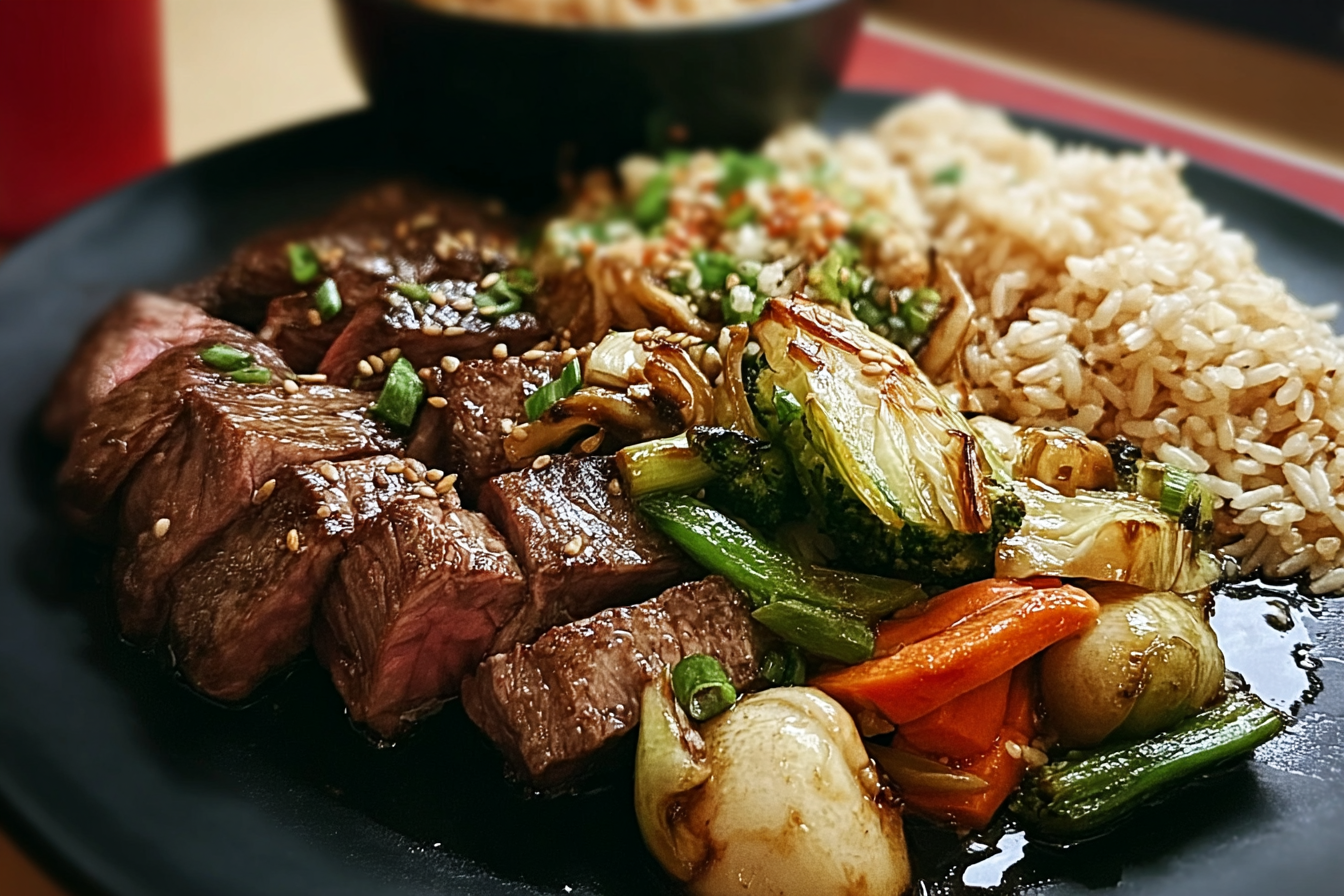 Teppanyaki Steak Chicken Combo