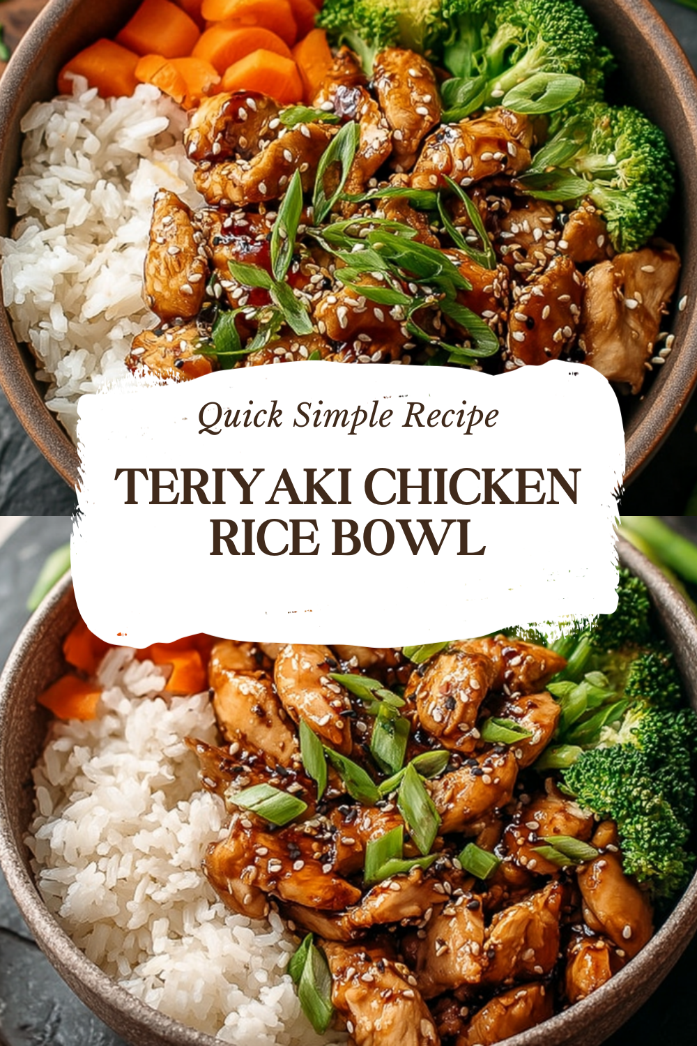 Teriyaki Chicken Rice Bowl Recipe With Simple Savory Sauce 7 Teriyaki Chicken Rice Bowl