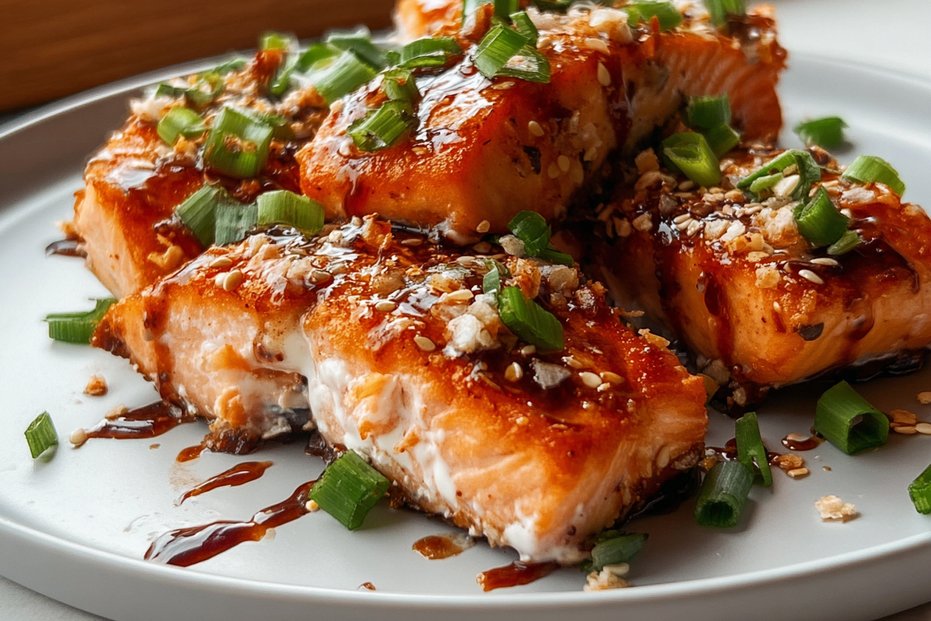 Air Fryer Bang Bang Salmon Bites Recipe 6 Air Fryer Bang Bang Salmon