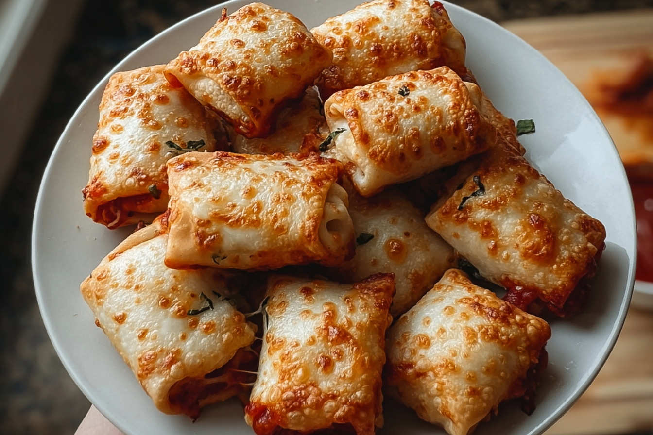 Air Fryer Pizza Rolls