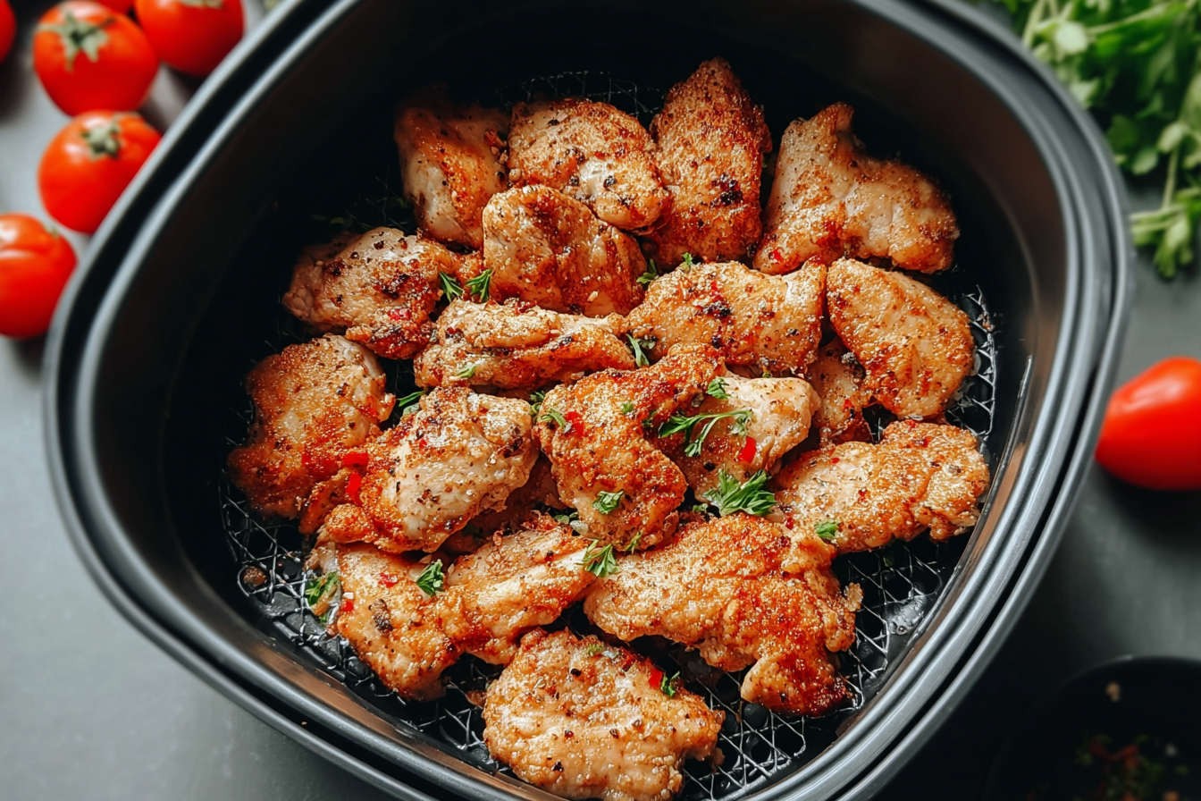 Air Fryer Crispy Salt And Pepper Chicken 6 Air Fryer Salt And Pepper Chicken