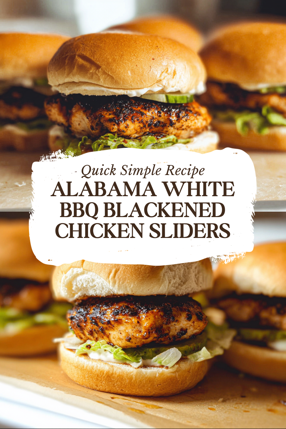 Alabama White Bbq Blackened Chicken Sliders