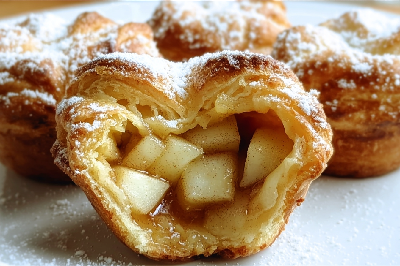 Apple Pie Crescent Roll Muffins 6 Apple Pie Crescent Muffins