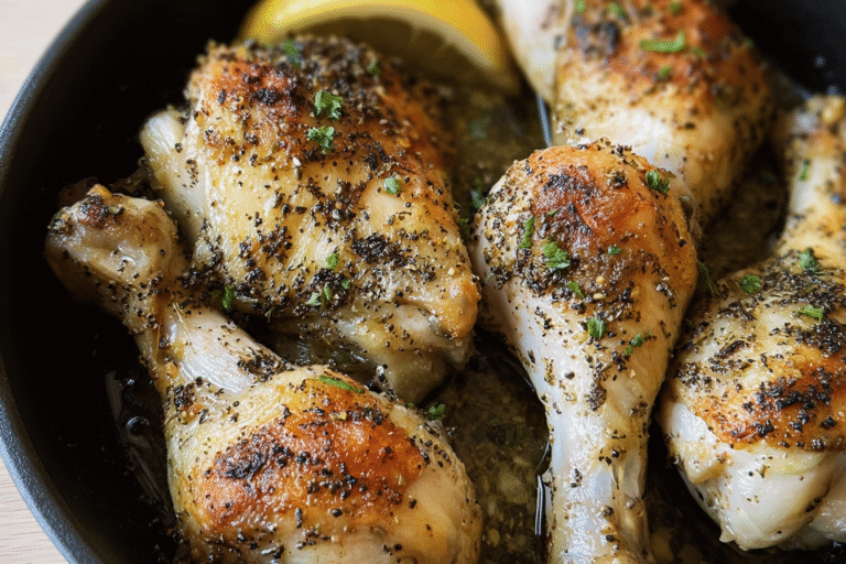 Baked Lemon Pepper Chicken Drumsticks 51.Png
