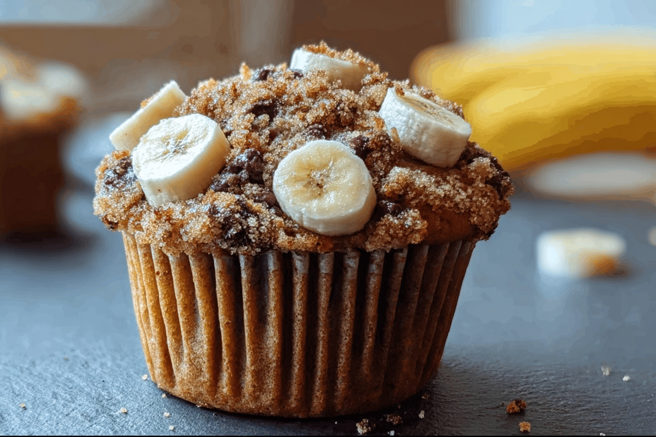 Banana S'Mores Muffins Recipe 6 Banana Smores Muffins