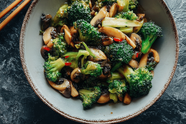 Broccoli And Mushroom Stir Fry 13.Png