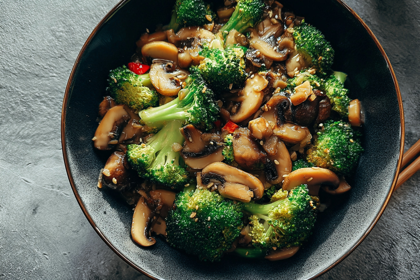 Broccoli And Mushroom Stir Fry Recipe 6 Broccoli And Mushroom Stir Fry