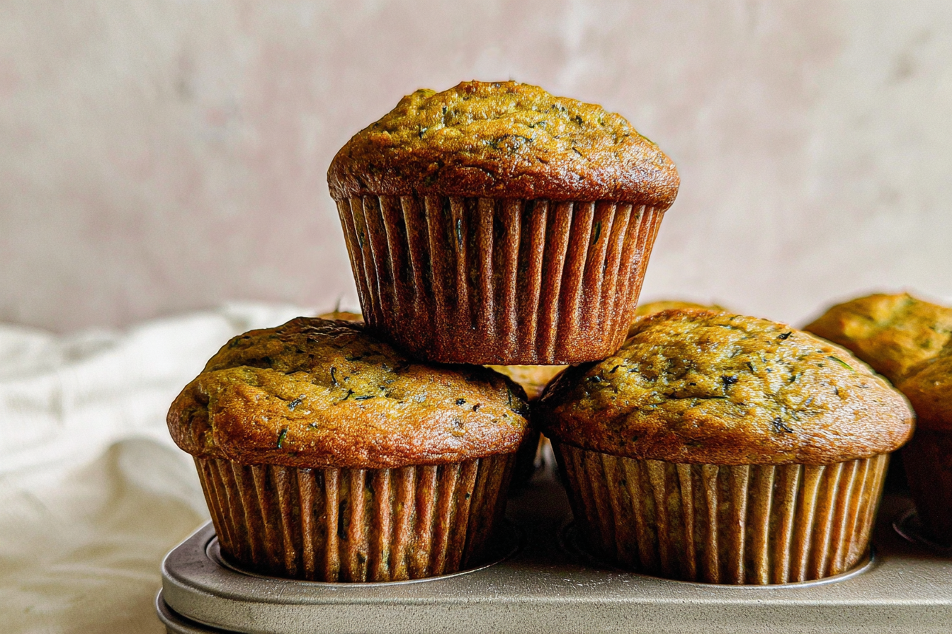 Brown Butter Zucchini Muffins 6 Brown Butter Zucchini Muffins