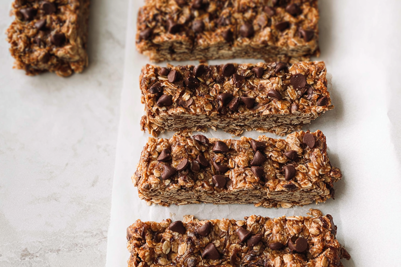 Oatmeal Chocolate Chip Cookie Bars Easy Recipe 6 Chewy Chocolate Chip Oat Bars