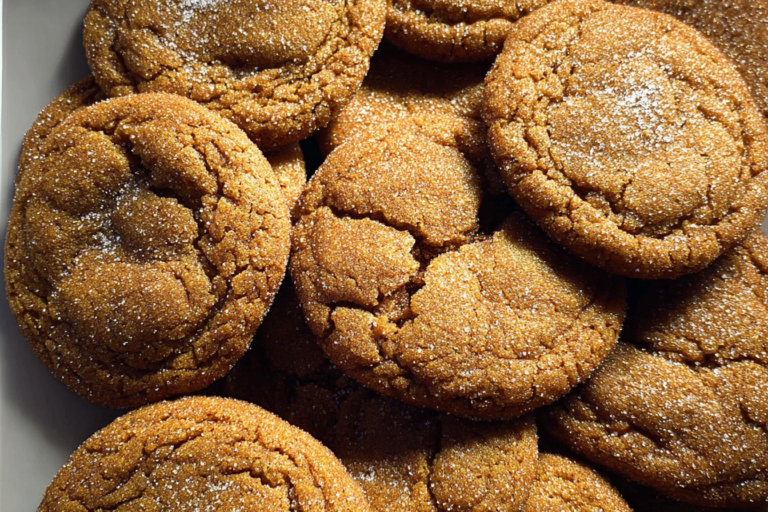 Chewy Molasses Ginger Cookies 14.Png