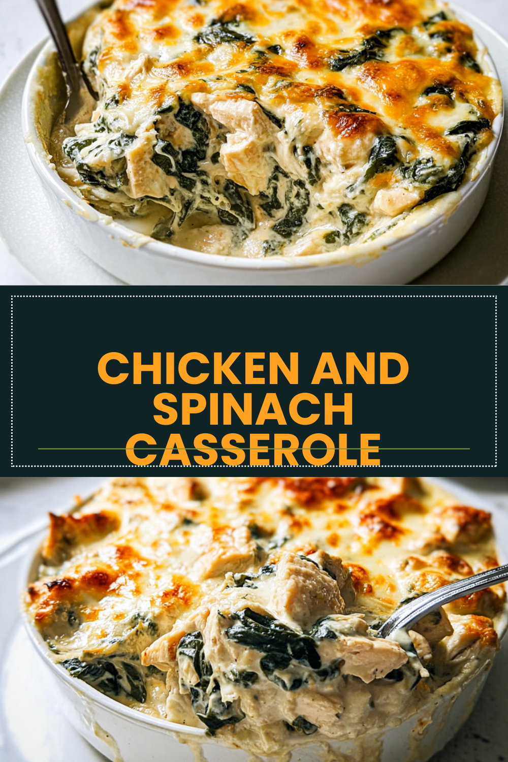 Chicken And Spinach Casserole