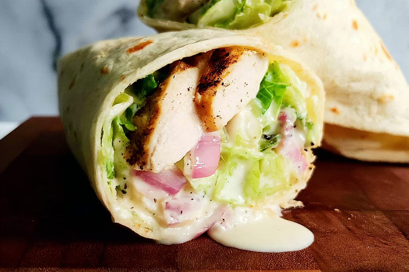 Ranch Chicken Wraps Easy Recipe For Busy Weeknights 6 Chicken Ranch Wrap
