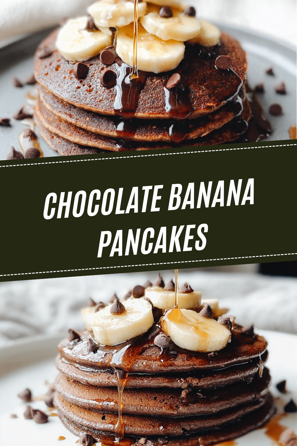 Banana Chocolate Pancakes Recipe 7 Chocolate Banana Pancakes