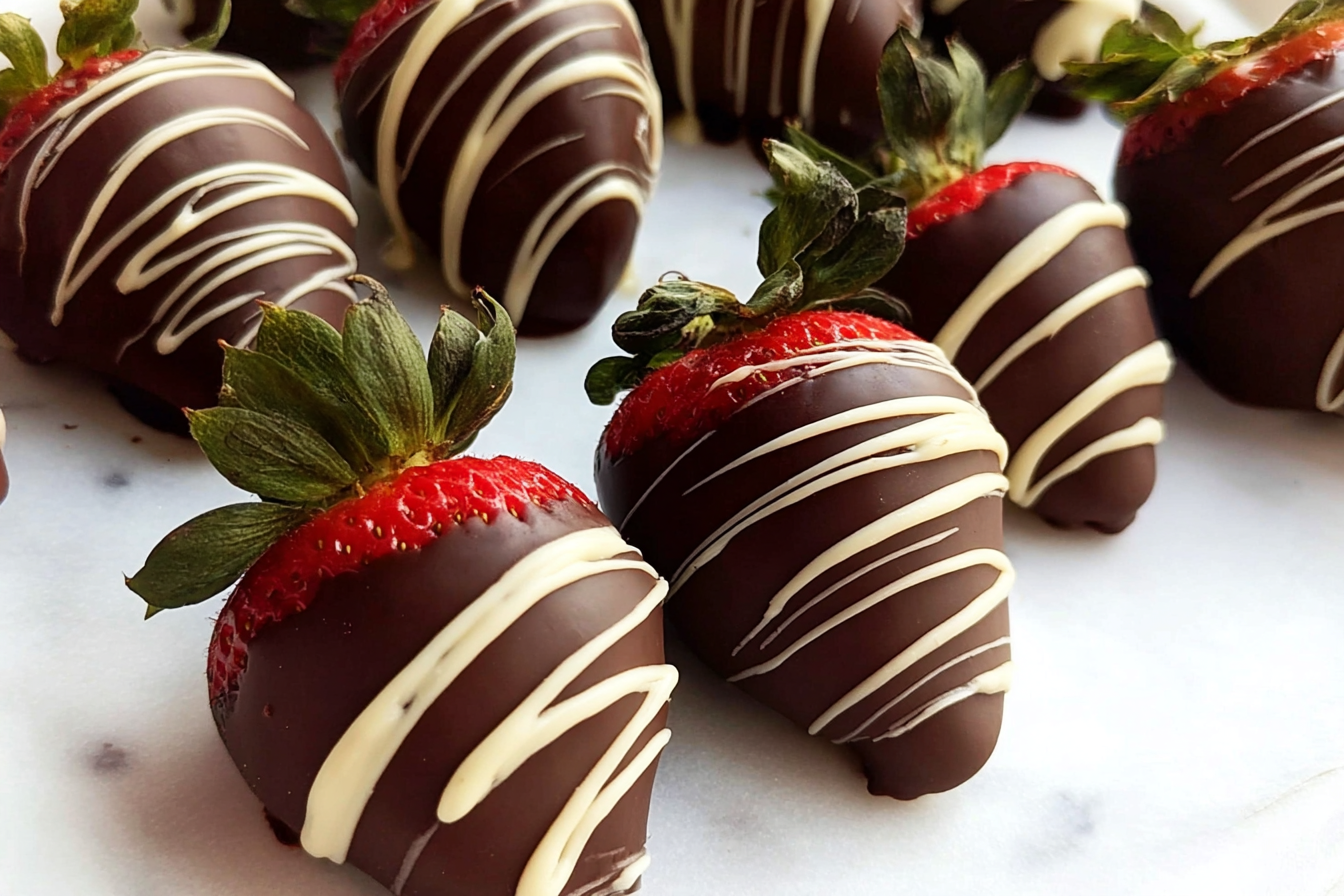 Easy Chocolate Covered Strawberries Recipe 6 Chocolate Covered Strawberries