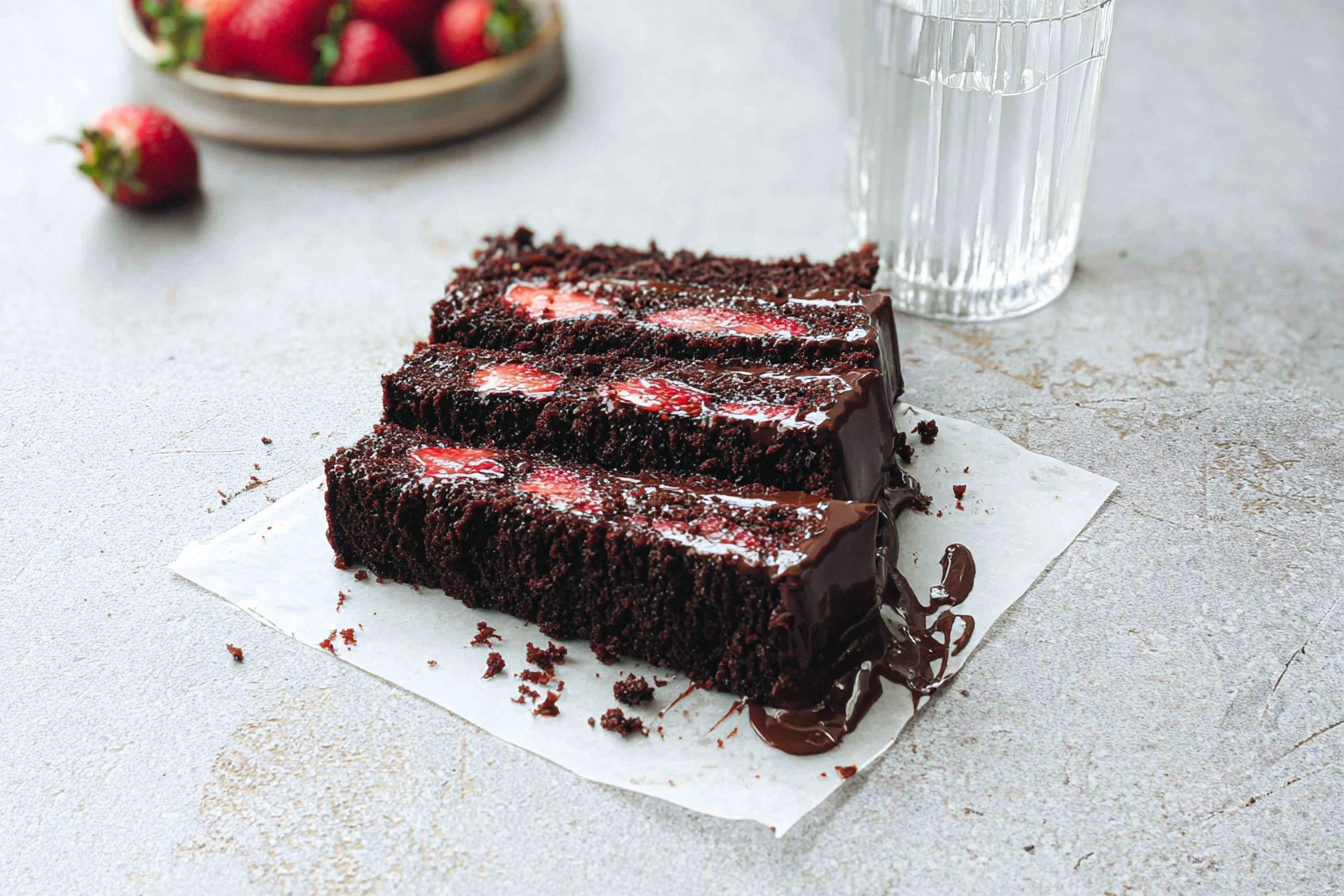 Chocolate Covered Strawberry Cake