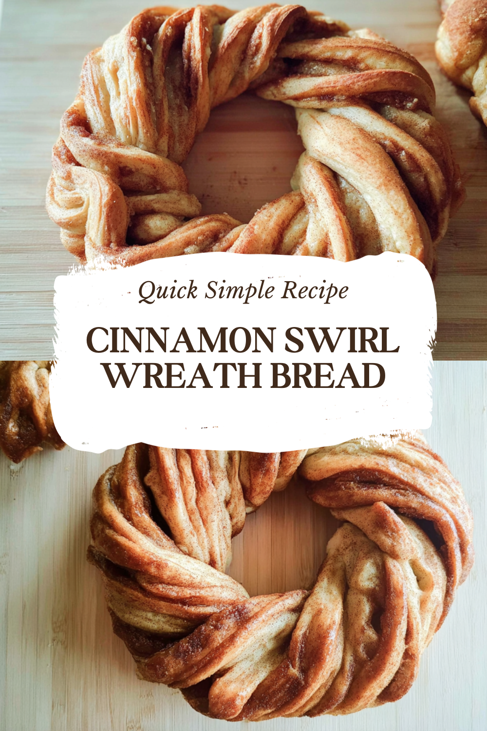 Cinnamon Roll Wreath Recipe Easy Holiday Pull Apart Treat 7 Cinnamon Swirl Wreath Bread