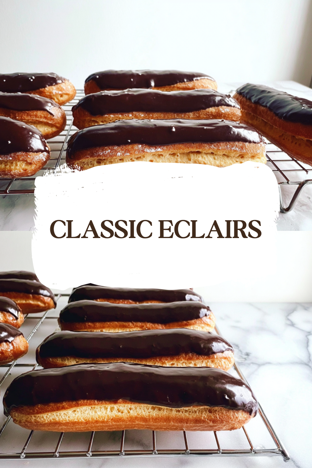 Classic Eclair Recipe Step By Step 7 Classic Eclairs