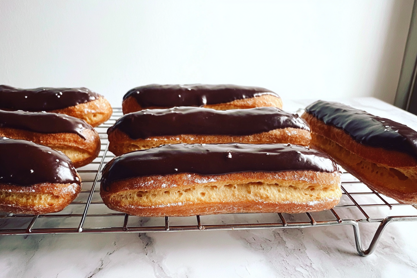 Classic Eclair Recipe Step By Step 6 Classic Eclairs
