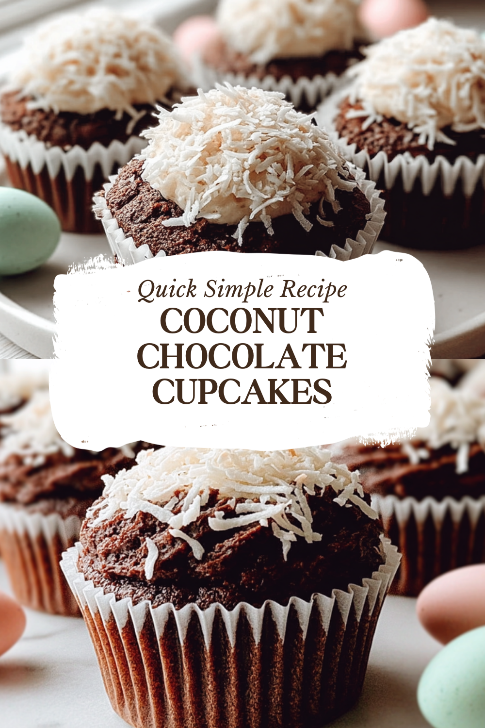 Chocolate Coconut Cupcakes Recipe 7 Coconut Chocolate Cupcakes