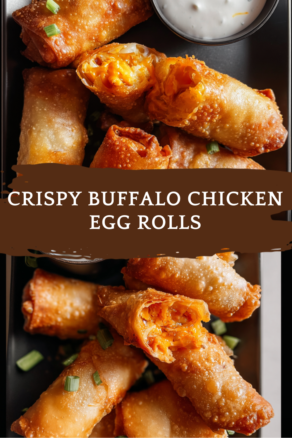 Buffalo Chicken Egg Rolls Recipe 4 Crispy Buffalo Chicken Egg Rolls