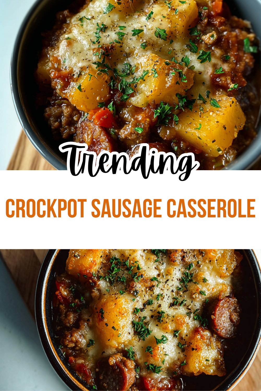 Crockpot Sausage Casserole