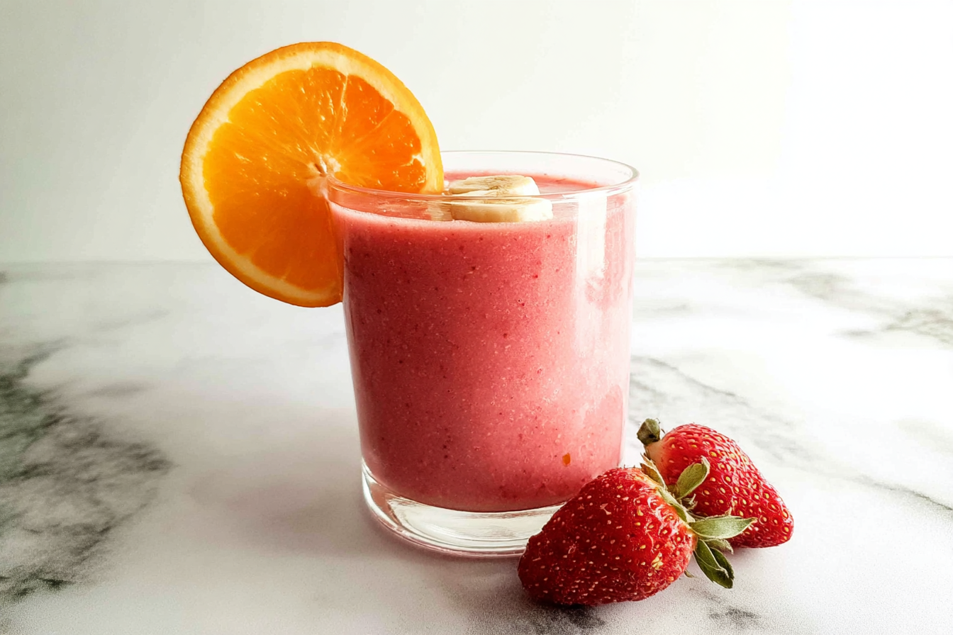 Dairy Free Strawberry Banana Smoothie