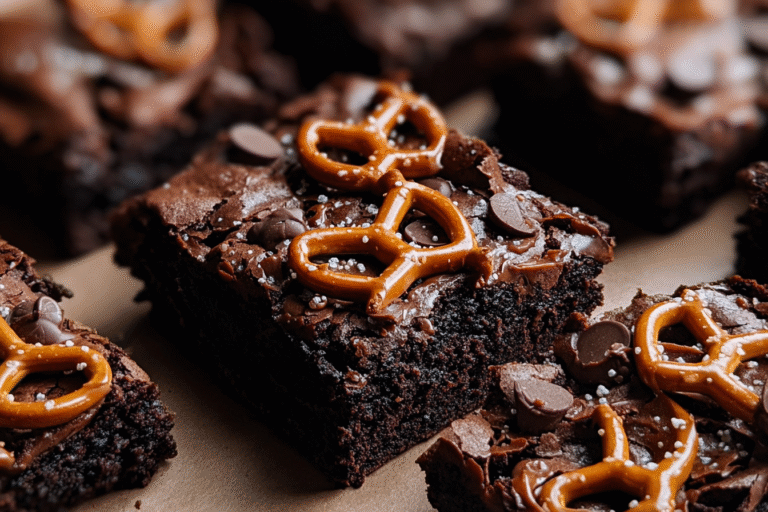 Dark Chocolate Caramel Pretzel Brownies 36.Png