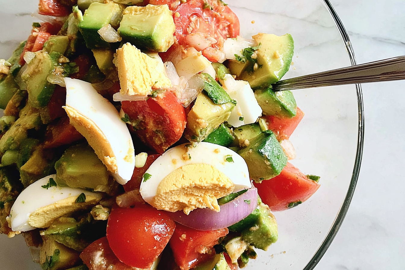 Egg And Avocado Salad