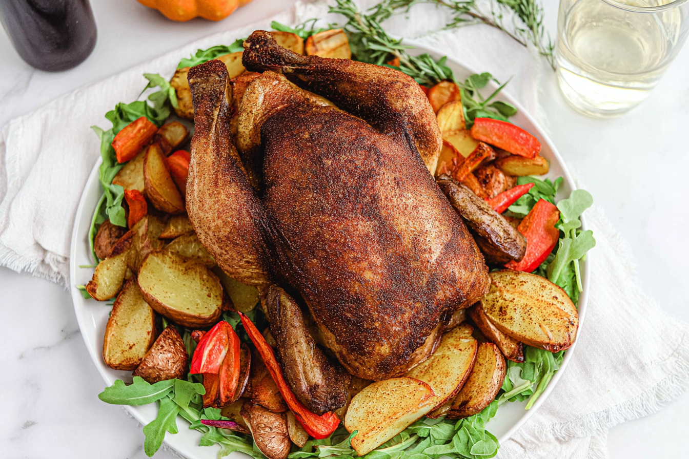 Fall Spiced Whole Chicken