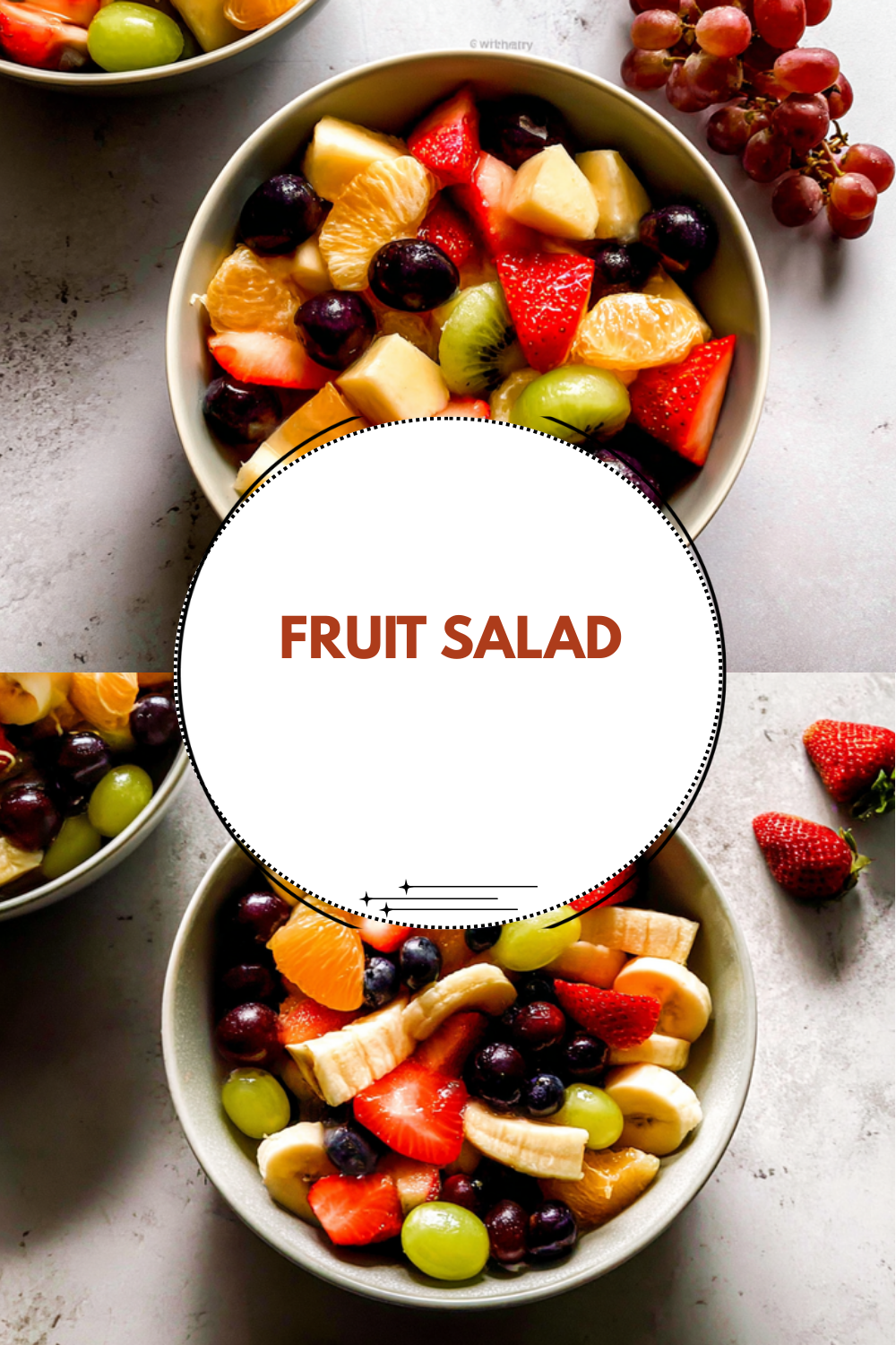 Easy Fruit Salad Recipe 7 Fruit Salad